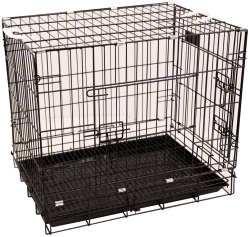 Collapsible dog crate. Image courtesy Petshop Direct. width=