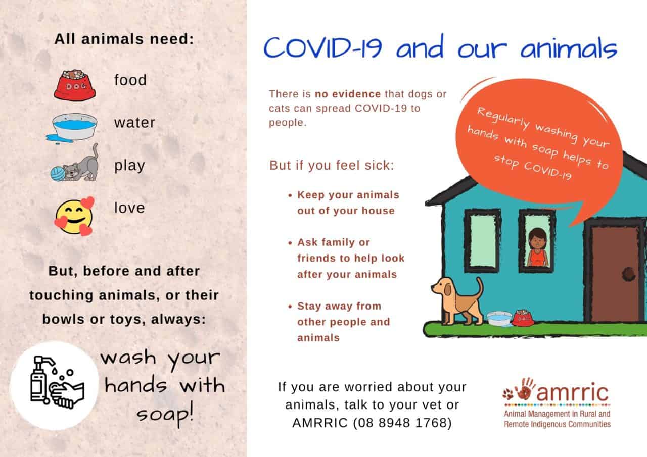 COVID19 and our animals AMRRIC