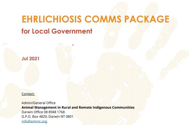 Ehrlichiosis Communications Package for LGAs