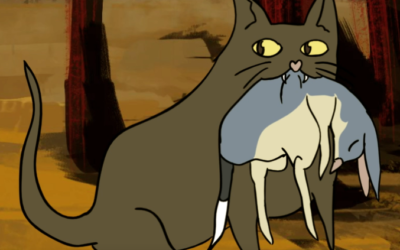 AMRRIC collaborates to create new cat animation with Threatened Species Recovery Hub