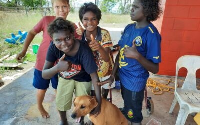 GPS dog-tagging in remote communities teaches students the Scientific Method!