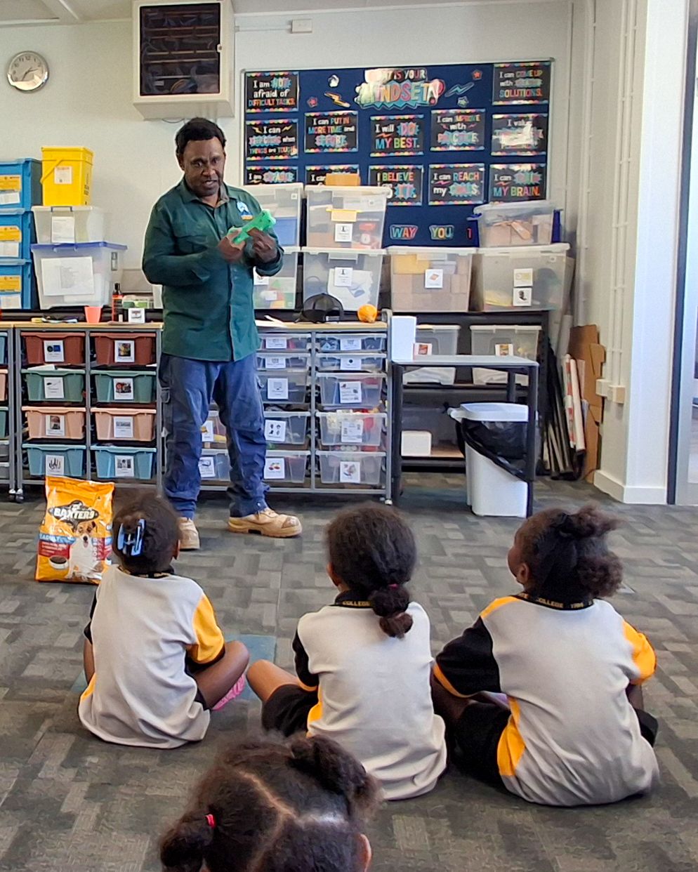 TSIRC EHW delivering school education on responsible pet ownership